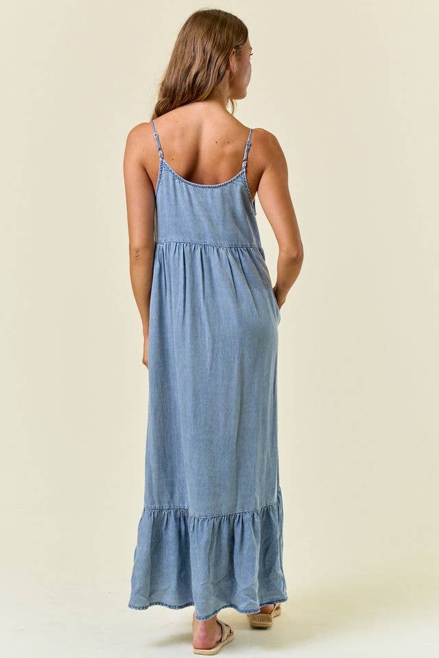 Blue Skies Maxi Dress