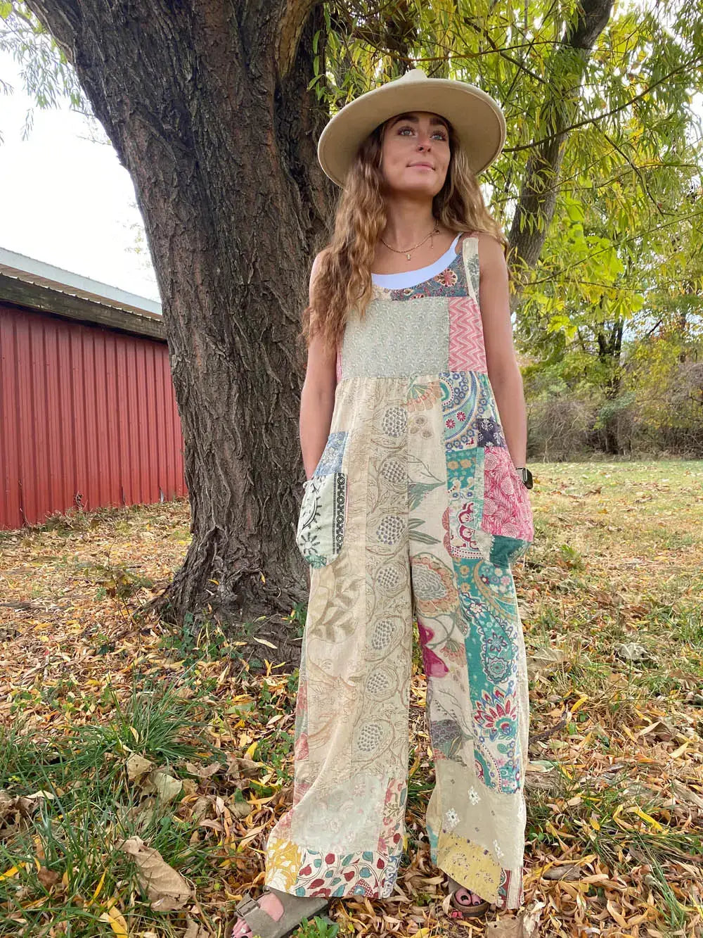 The Free Spirit Patchwork Jumpsuit