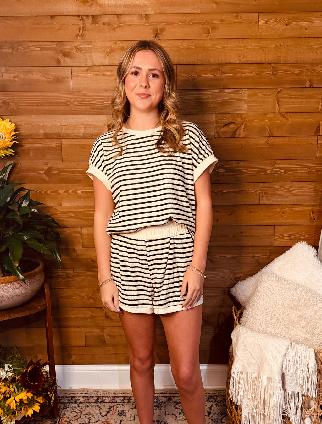 Coastal Stripe Lounge Set