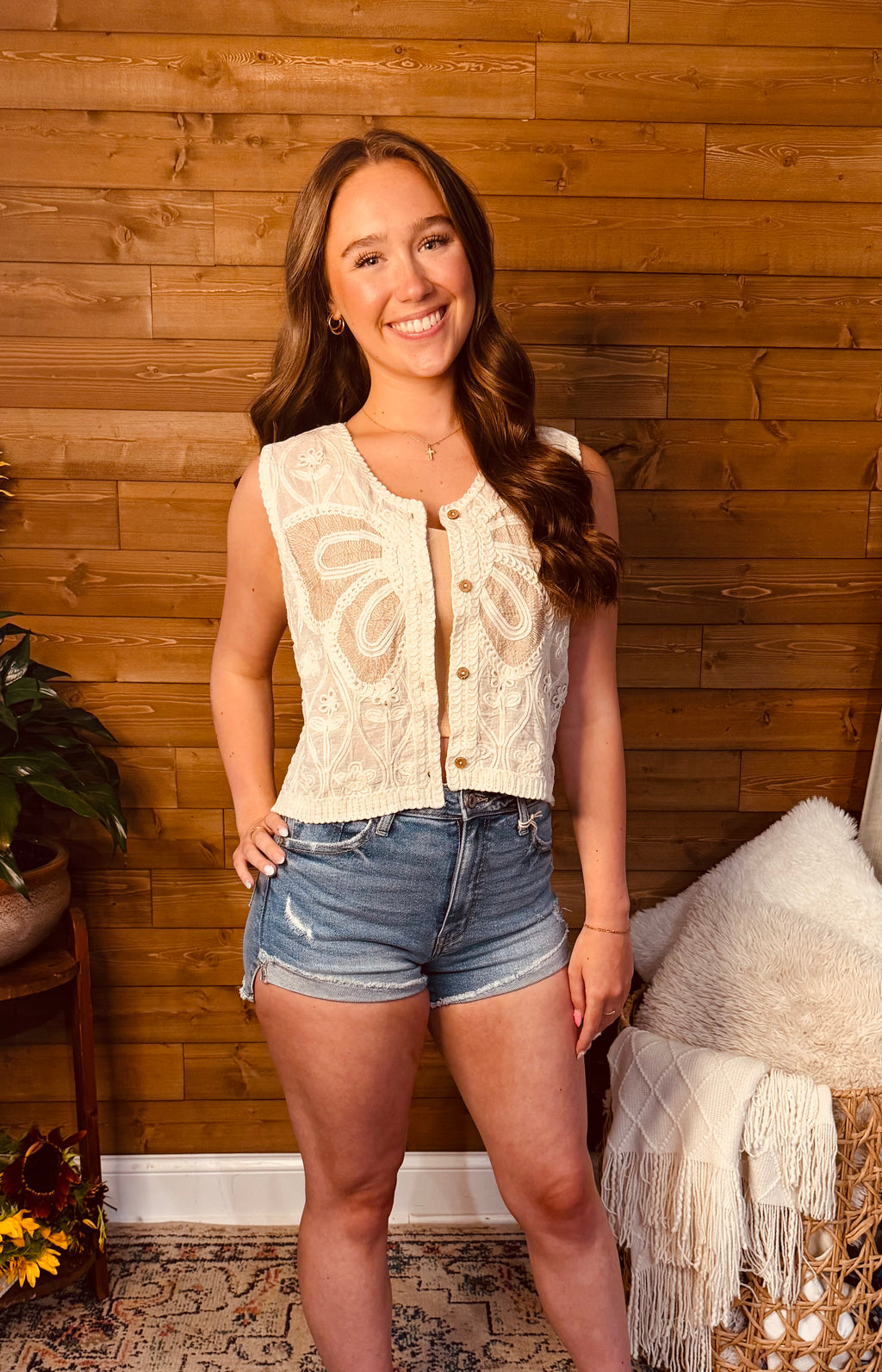 Free To Fly Crochet Vest