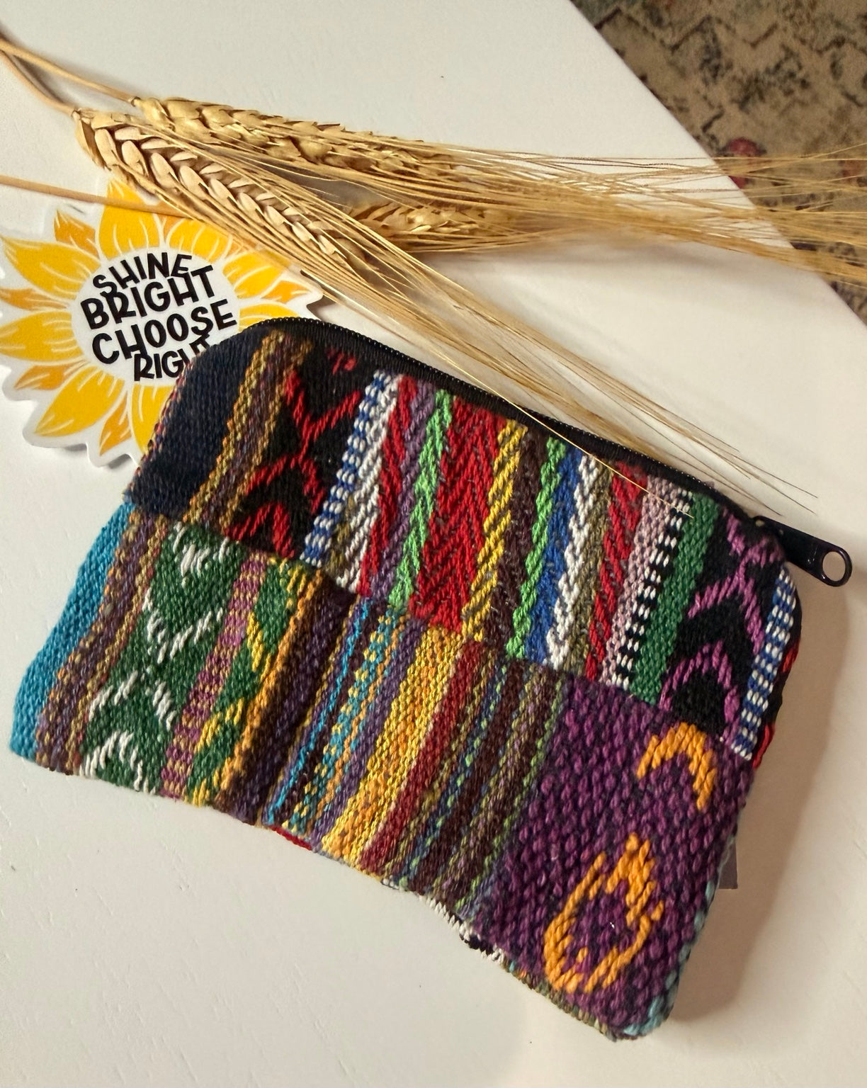 Wanderlust Woven Pouch