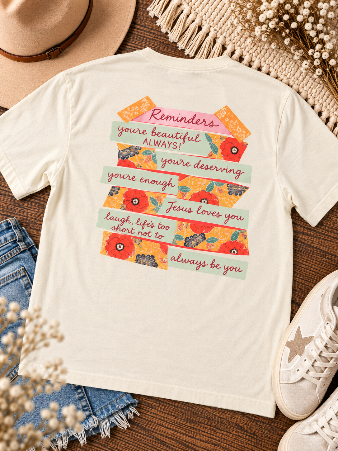 Shine Like Sky “Reminders” ADULT Tee-PREORDER