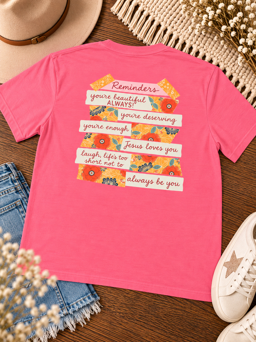 Shine Like Sky “Reminders” ADULT Tee-PREORDER