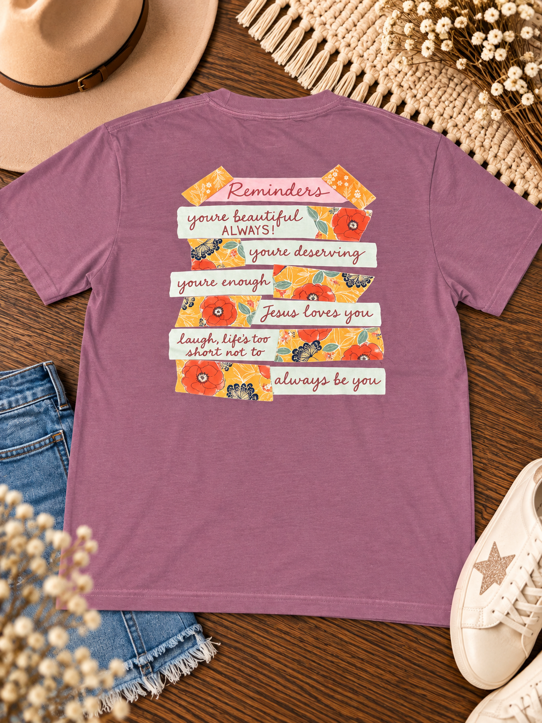 Shine Like Sky “Reminders” ADULT Tee-PREORDER