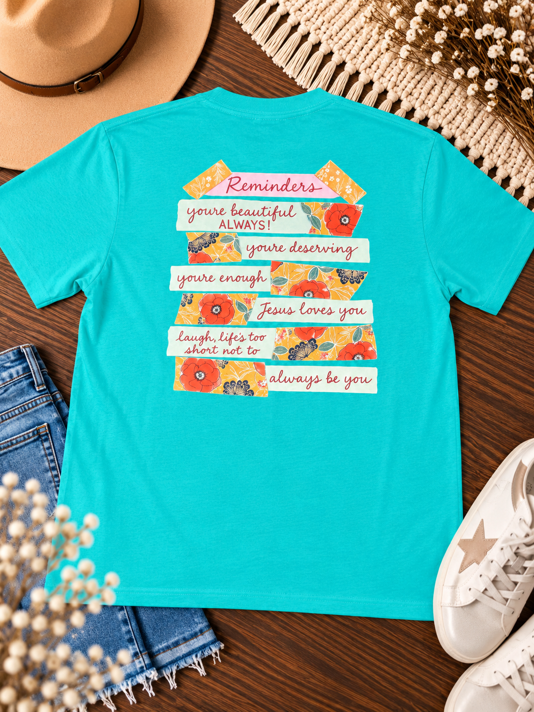Shine Like Sky “Reminders” ADULT Tee-PREORDER