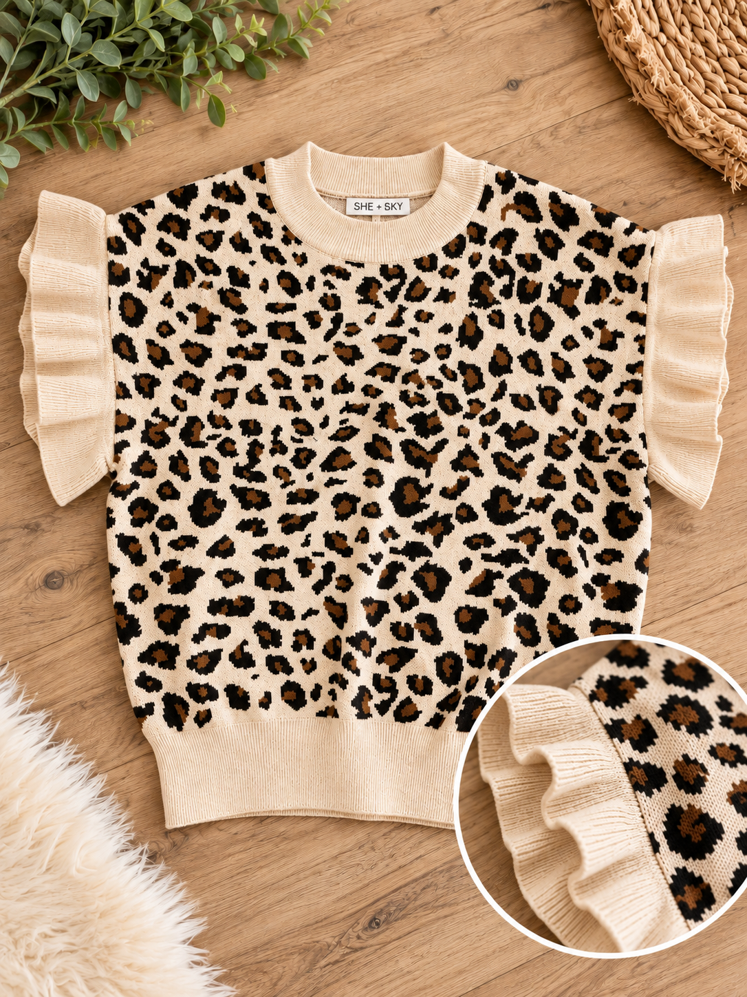 Wild Heart Ruffle Sweater