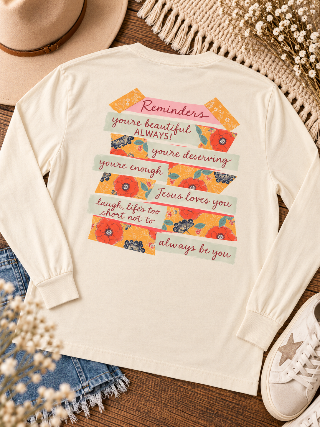 Shine Like Sky “Reminders” ADULT Tee-PREORDER