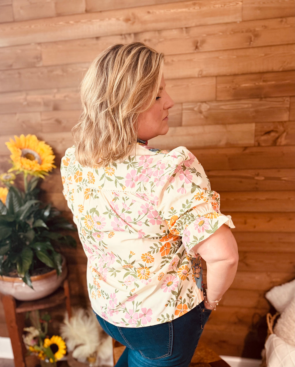Free To Bloom Top