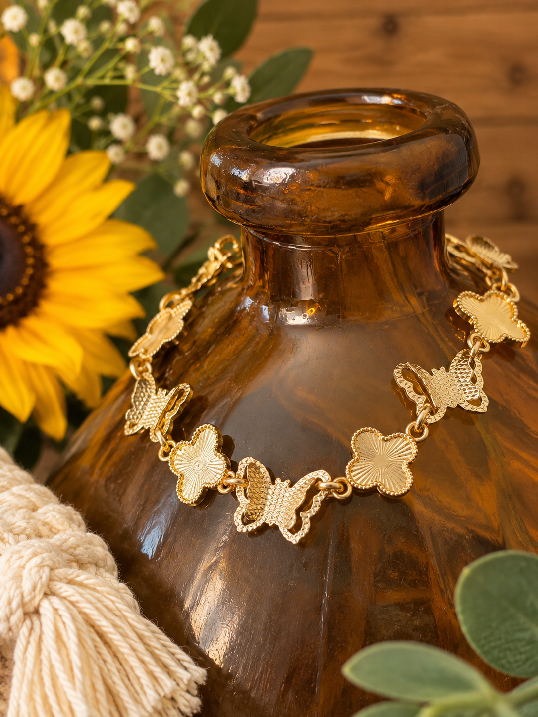 Chasing Butterflies Charm Bracelet