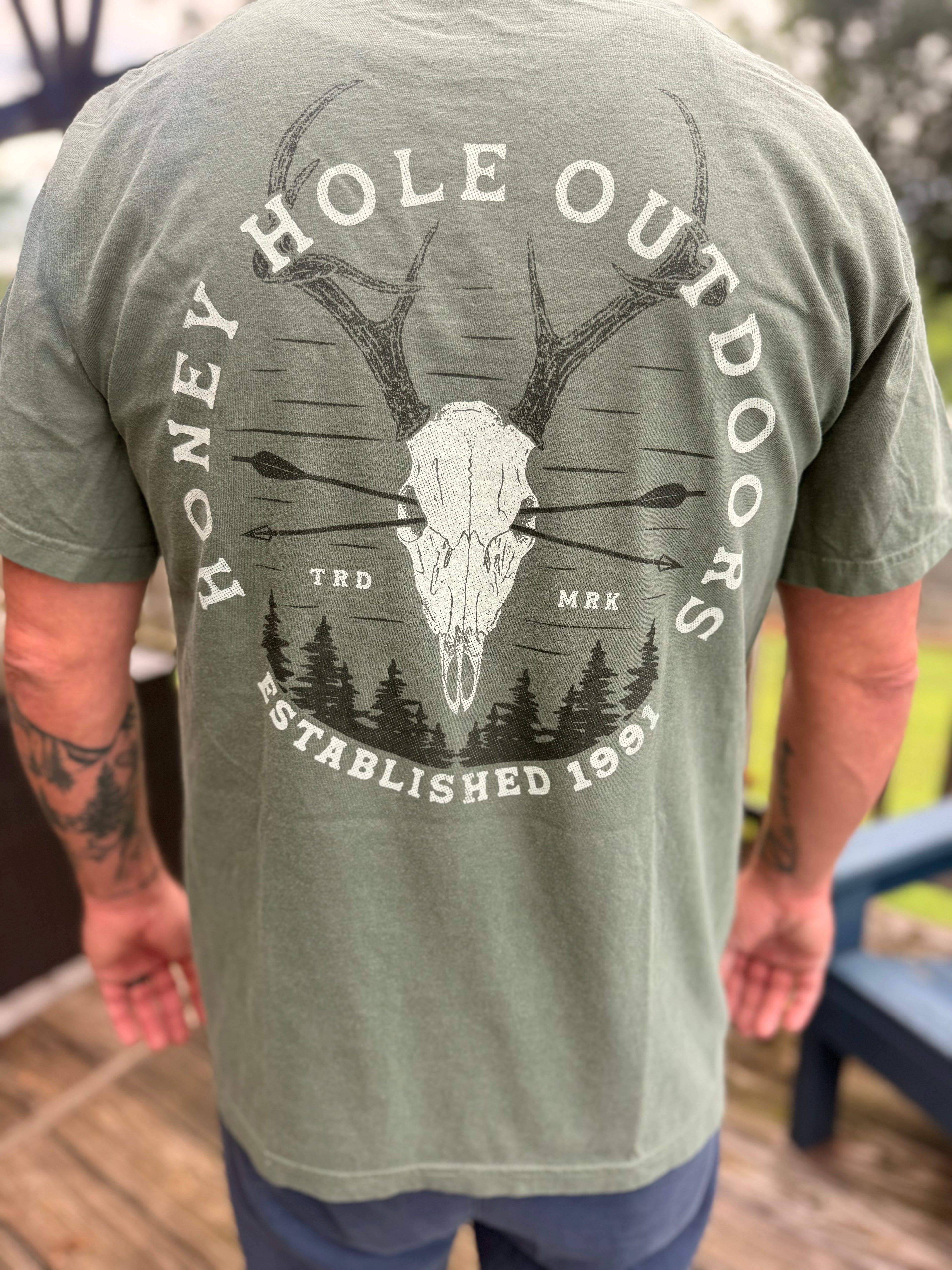 The Backwoods Buck Tee
