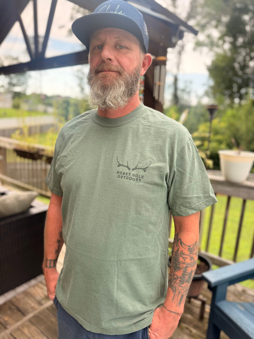The Backwoods Buck Tee