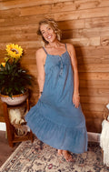 Blue Skies Maxi Dress