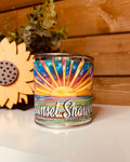 Sunset Showers Paint Can Candle - Vintage Collection