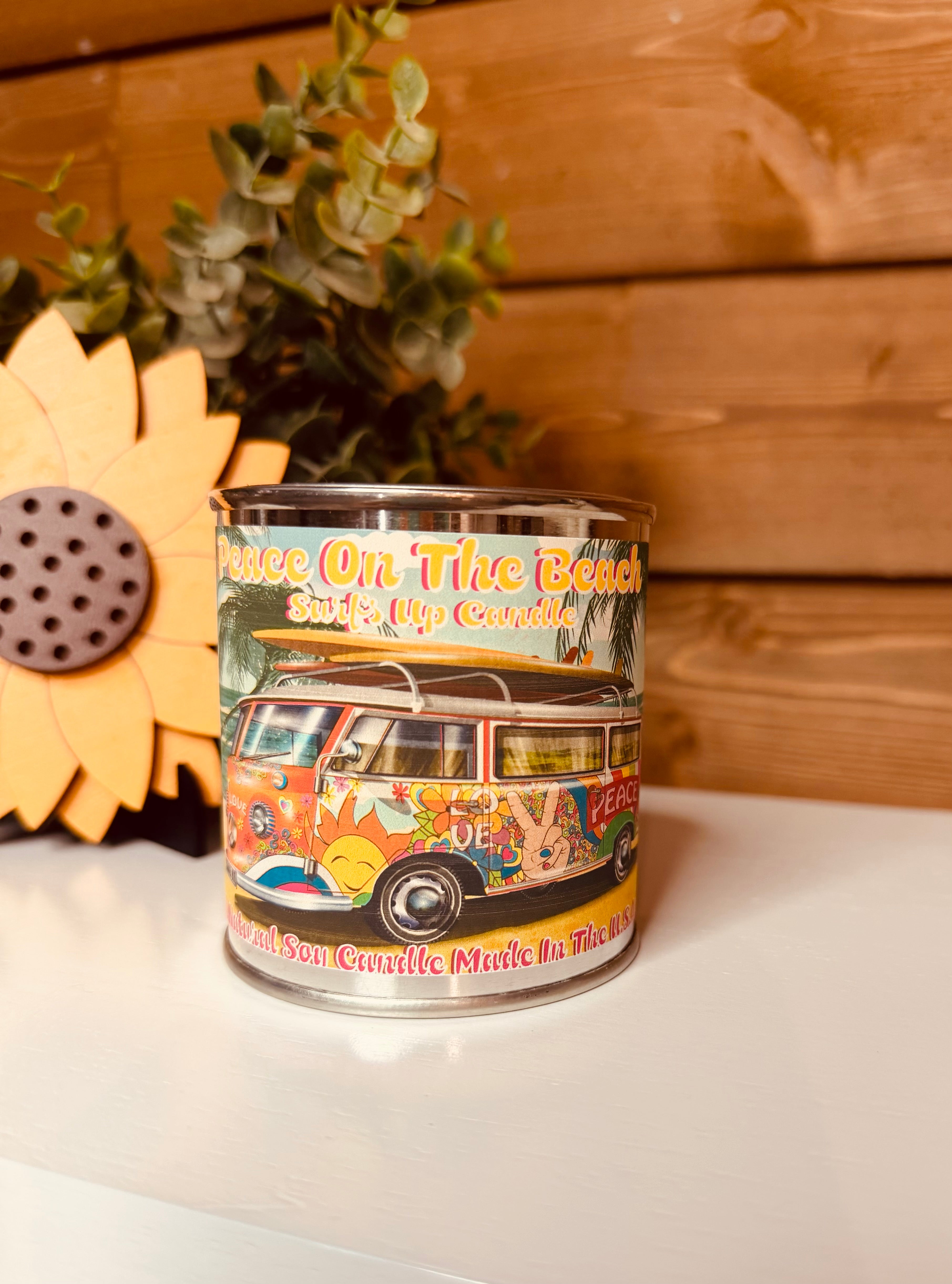 Peace On The Beach Candle