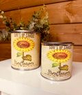 Sunflowers Candle