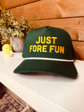 Just Fore Fun Trucker Hat