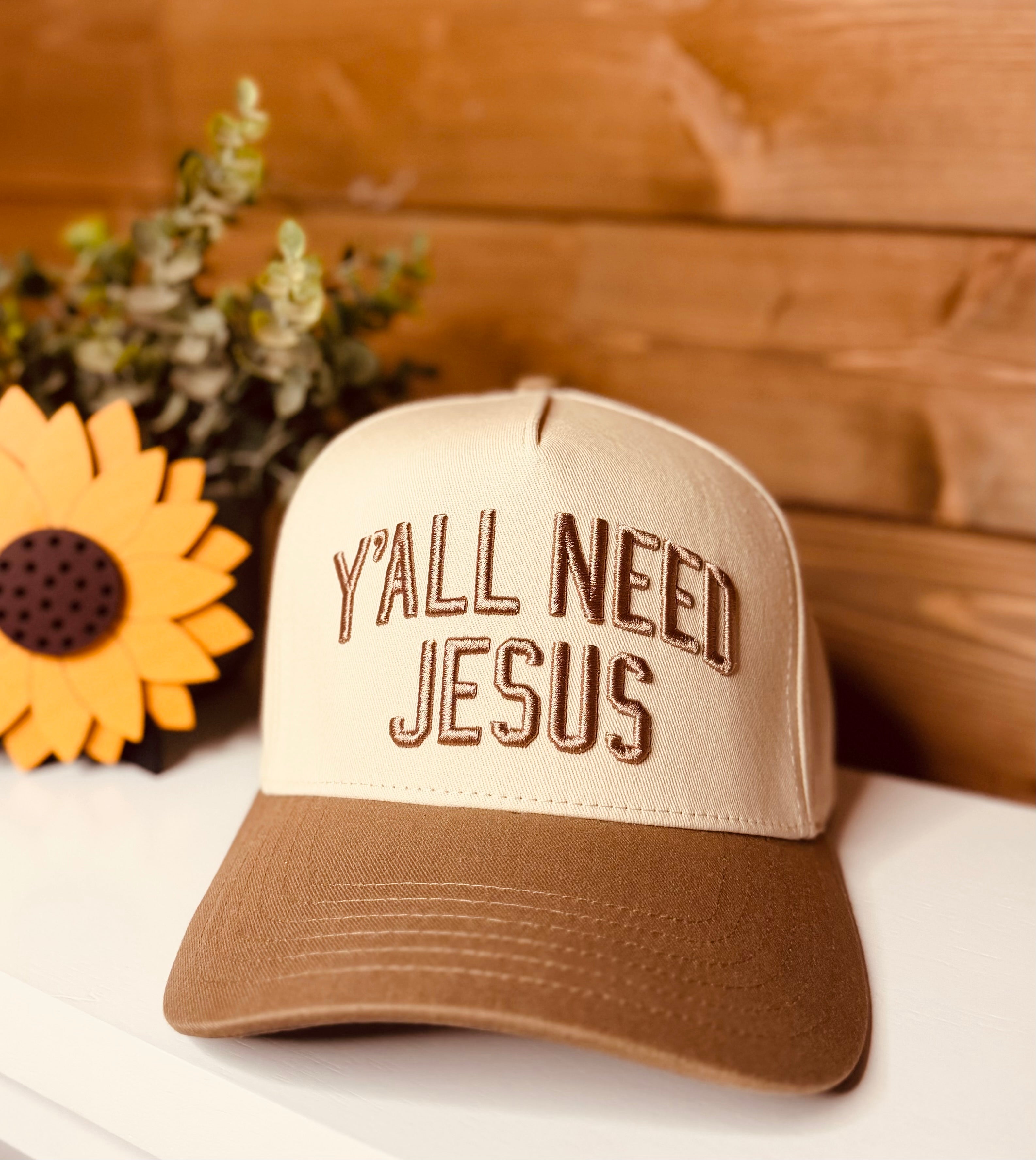 Y'ALL NEED JESUS Trucker Hat