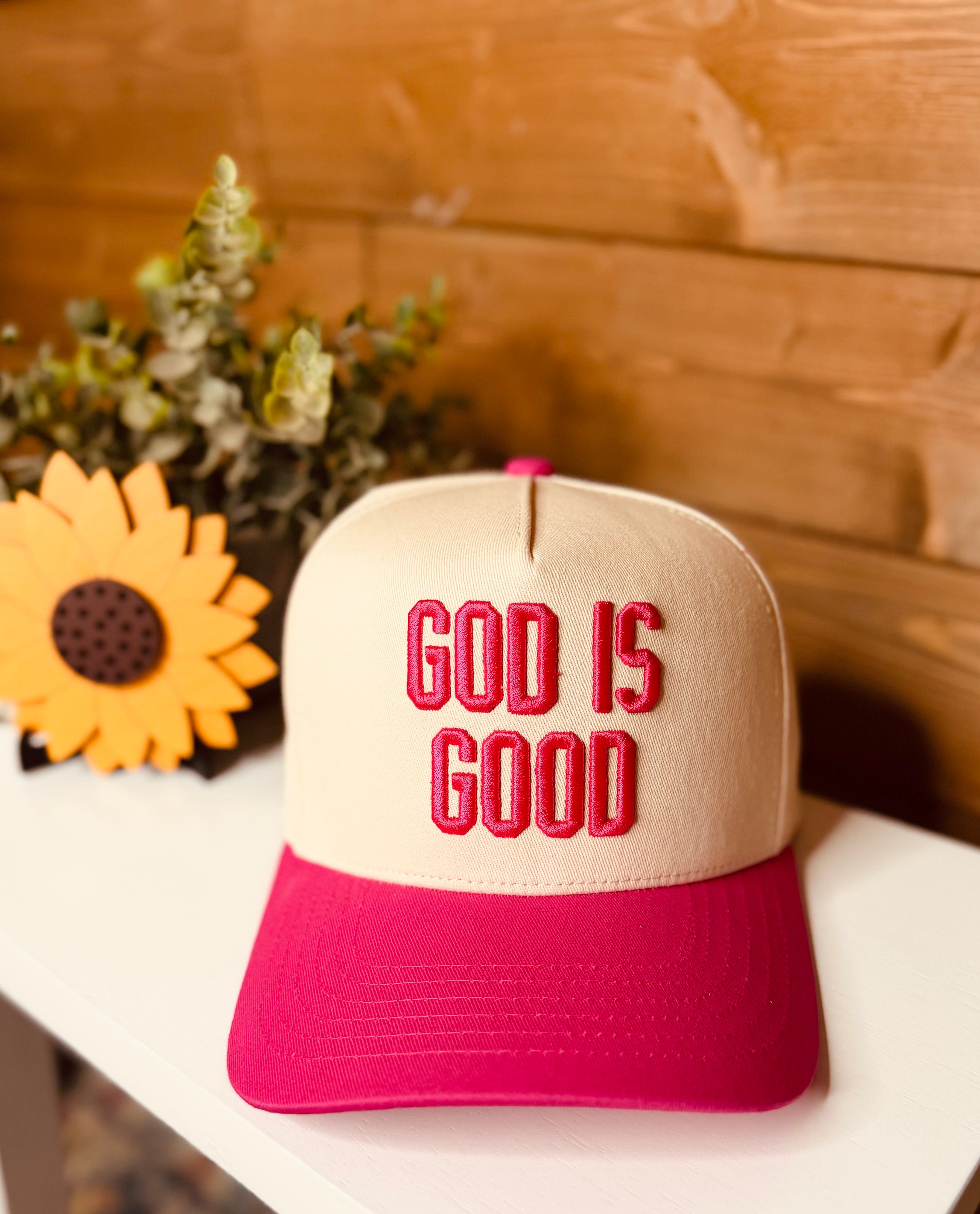GOD IS GOOD Trucker Hat