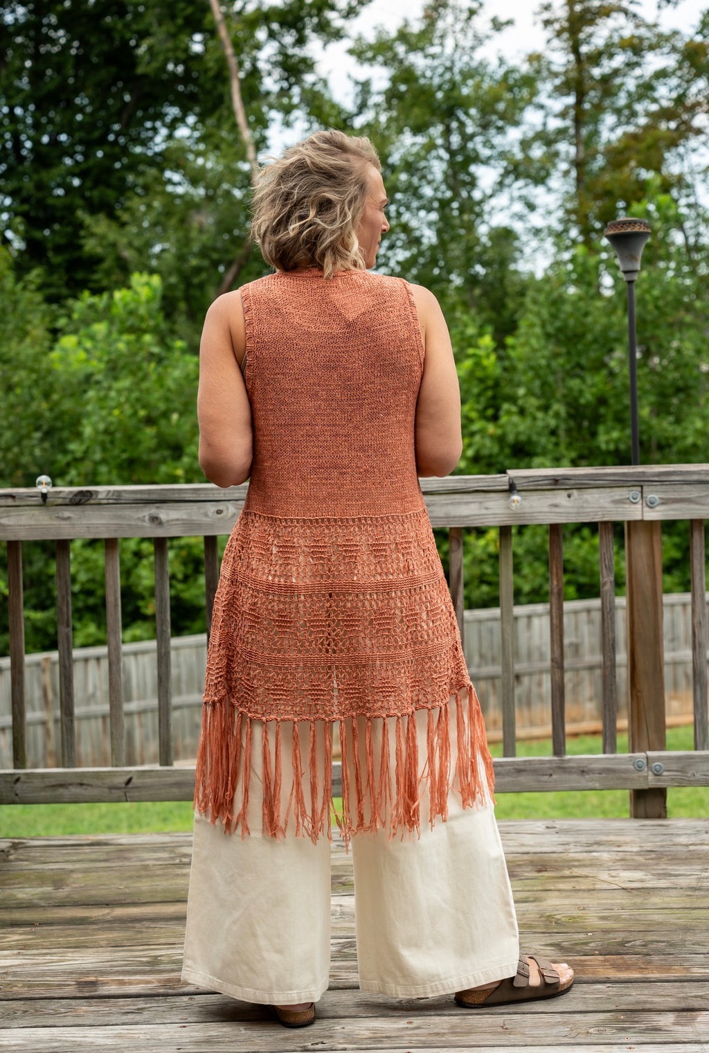 The Cinnamon Skies Crochet Cardigan
