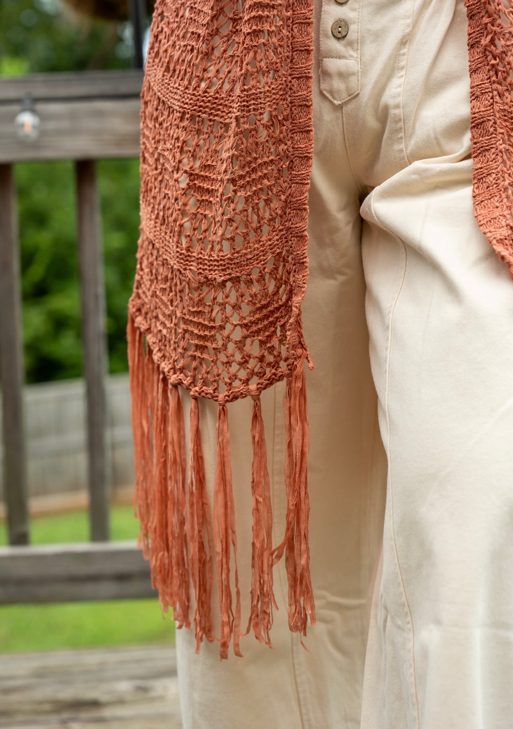 The Cinnamon Skies Crochet Cardigan