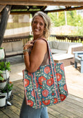 The Poppy Quilted Carryall