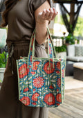 The Poppy Quilted Tote