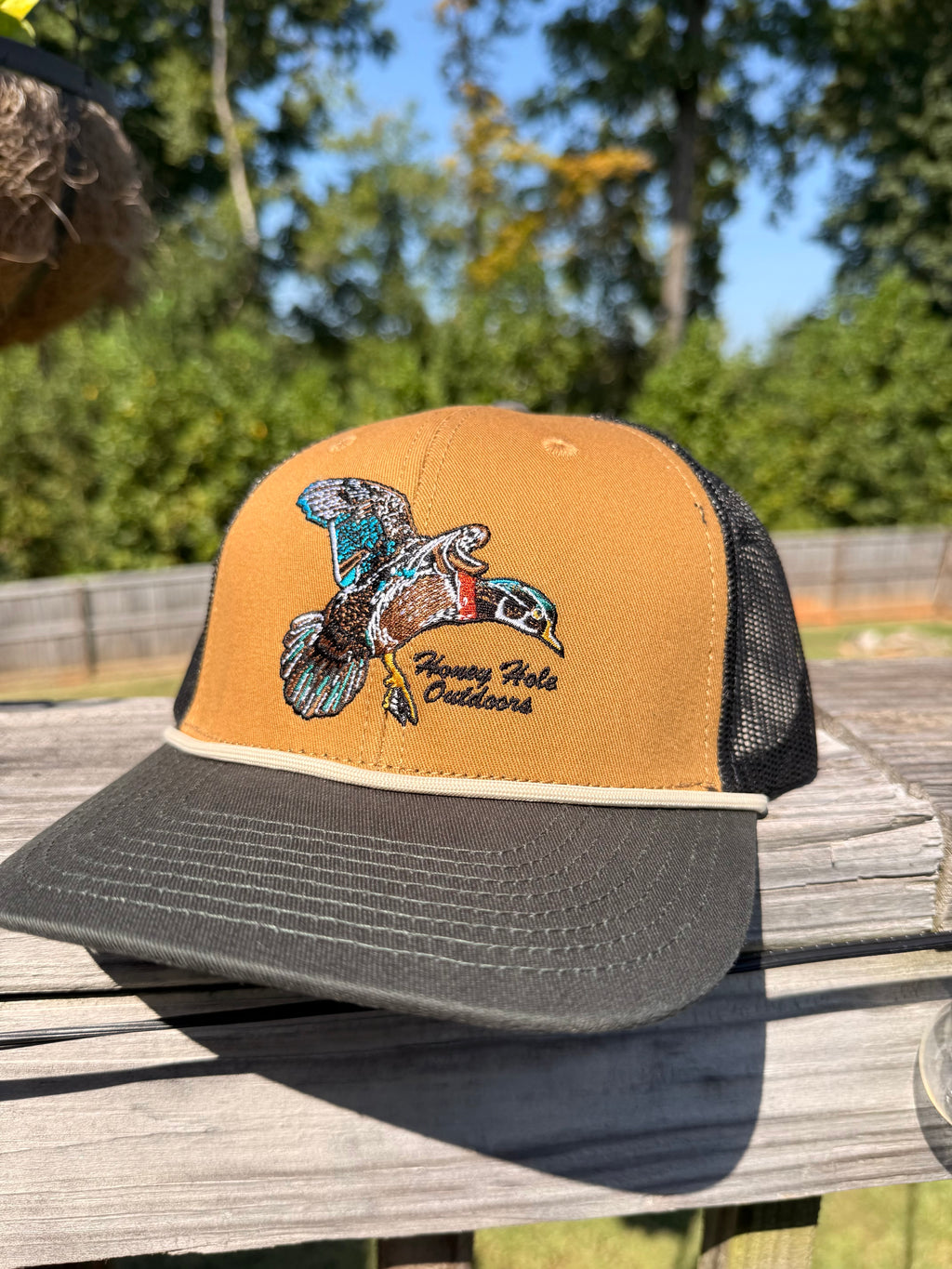 Backroad Trucker - Woodie - Tan Green
