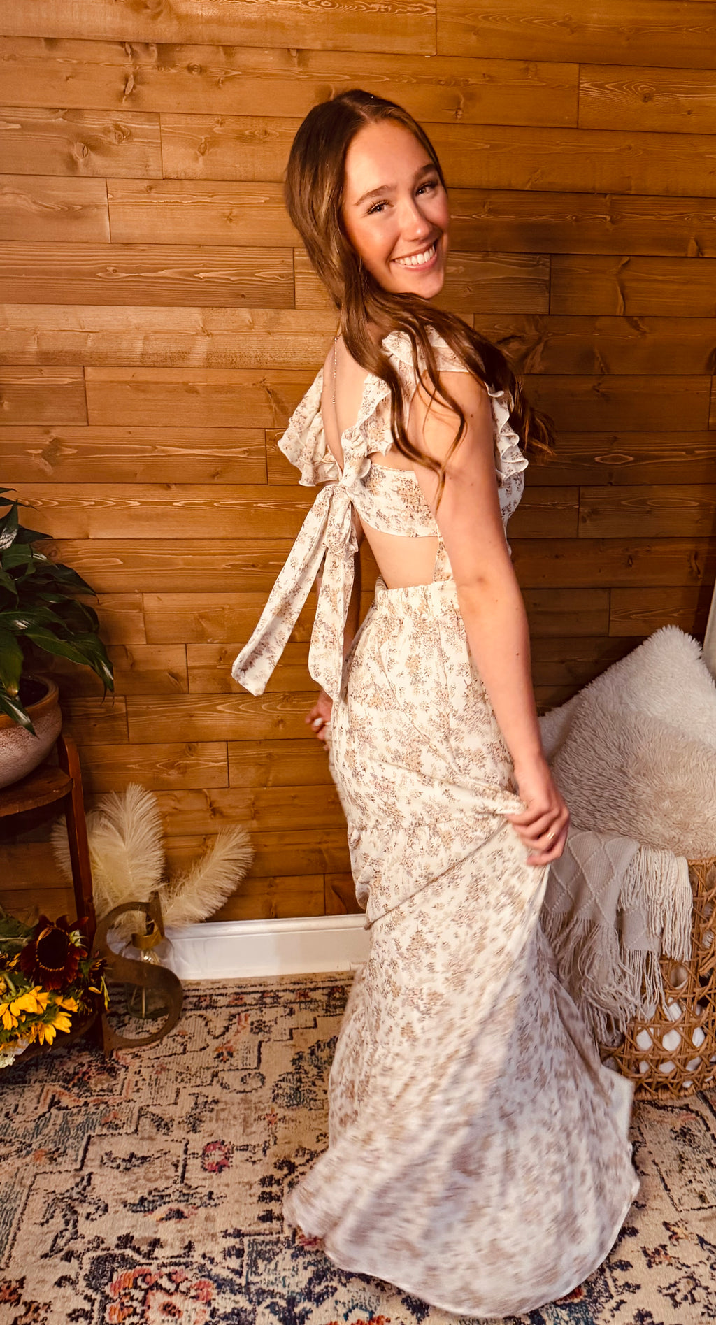 Wildflower Whisper Maxi dress