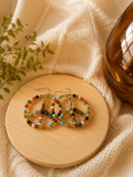 Peace & Color Beaded Earrings