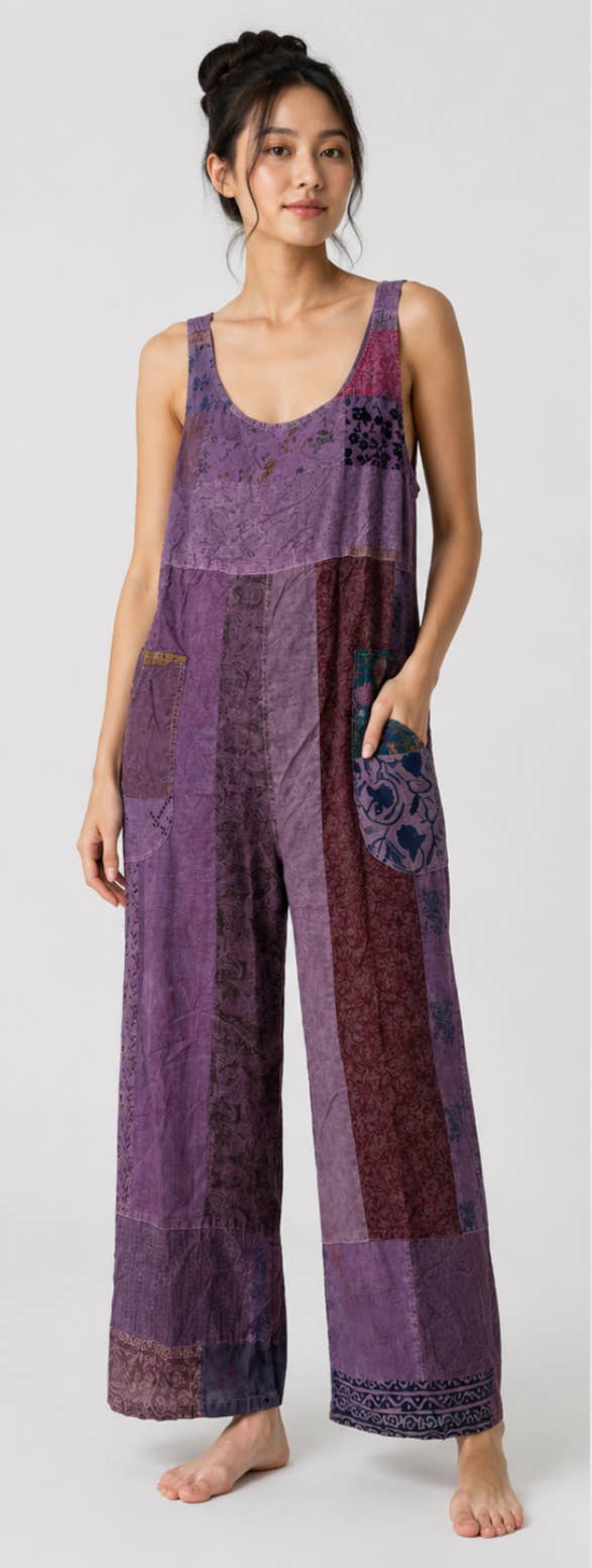 The Free Spirit Patchwork Jumpsuit